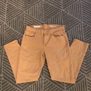 Gap Girlfriend Tan Jeans 28R